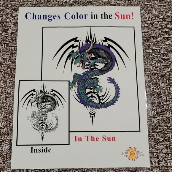 Youth Dragon Design Changing Shirt - Picture 2 of 2